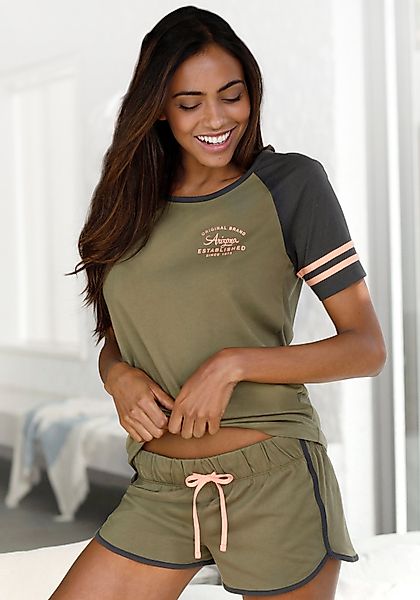 Arizona Shorty 2 Stk. tlg., mit Raglanärmeln günstig online kaufen