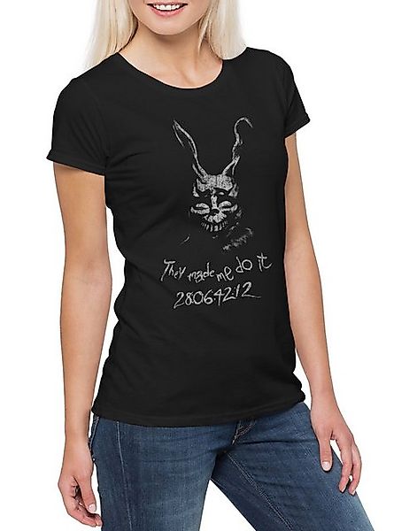 Urban Backwoods Print-Shirt Frank The Rabbit Damen T-Shirt They Made Me Do günstig online kaufen