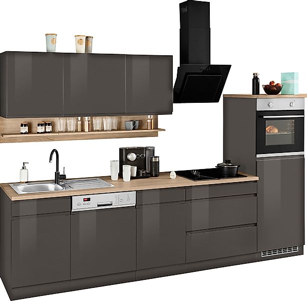 KOCHSTATION Küchenzeile KS-Virginia, Breite 300 cm, günstig online kaufen