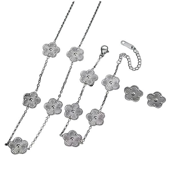 Lale Collection® Schmuckset Gold Kleeblatt Schmuck-Set günstig online kaufen