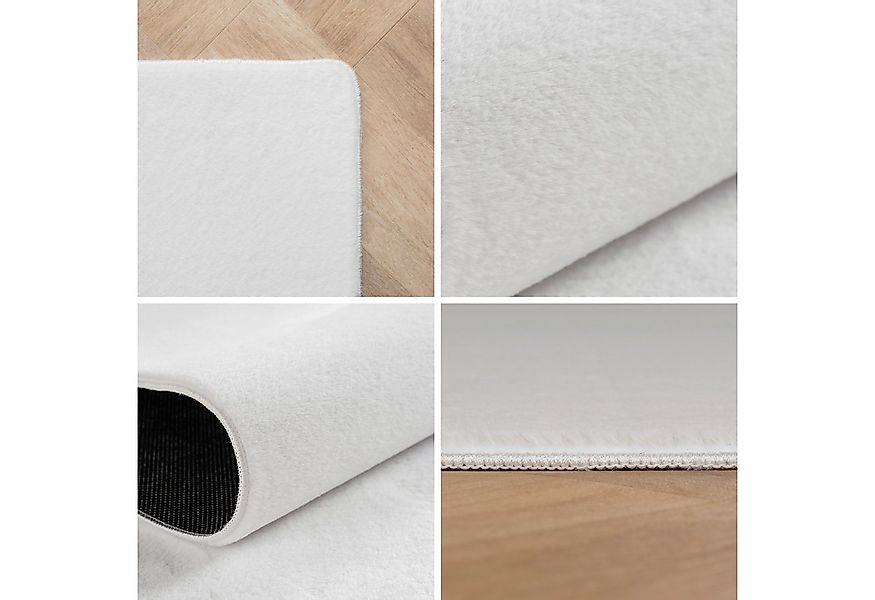 SIMPEX24 Teppich Unicolor - Einfarbig, Läufer, Höhe: 11 mm, Perfekt geeigne günstig online kaufen