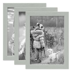 PHOTOLINI Bilderrahmen 3er Set Massivholz-Rahmen - günstig online kaufen