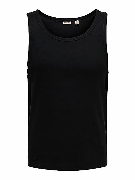 ONLY & SONS Rundhalsshirt "ONSTANNER REG SL TANK TOP NOOS" günstig online kaufen
