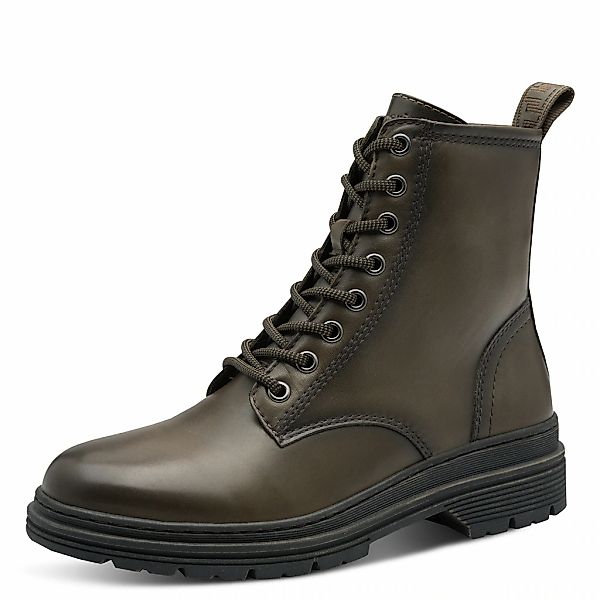 Tamaris Schnürboots, Blockabsatz, Schnürstiefelette in angesagter Used Opti günstig online kaufen