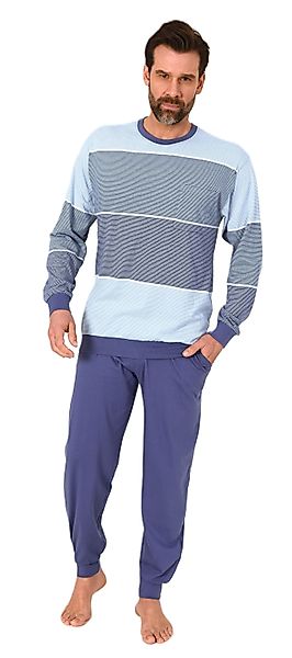 Normann Pyjama Normann Herren Schlafanzug lang günstig online kaufen