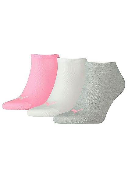 PUMA Sneakersocken (3-Paar) mit eingestricktem Markenlogo günstig online kaufen