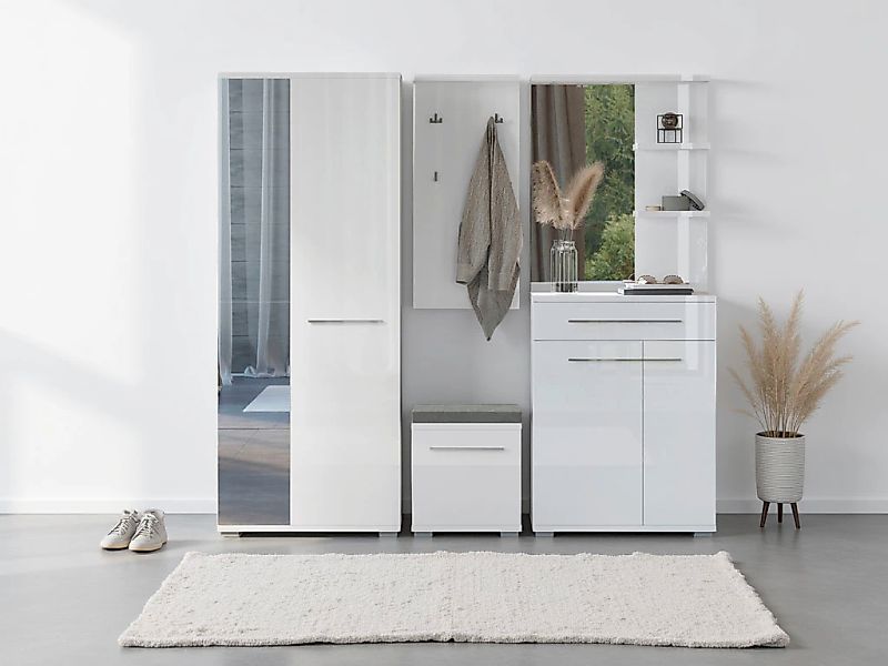 PLACES OF STYLE Garderoben-Set "Piano" Set, 5 Stk. tlg. günstig online kaufen