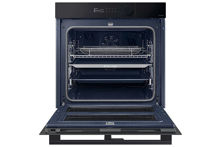 Samsung Pyrolyse Backofen Serie 5 »NV7B5775XDK«, mit 1-fach-Teleskopauszug, günstig online kaufen