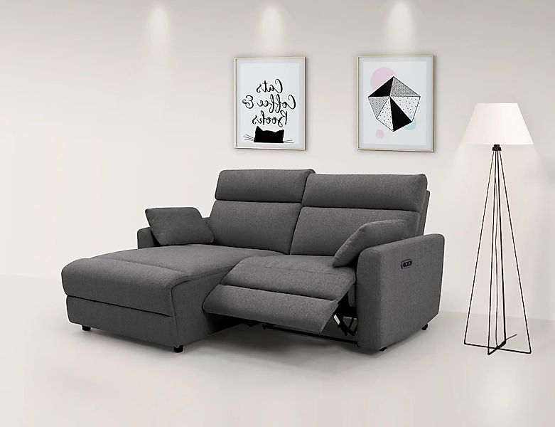INOSIGN Ecksofa "JENNA, L-Form, 209cm, manuelle u. elektrische Funktion, mi günstig online kaufen