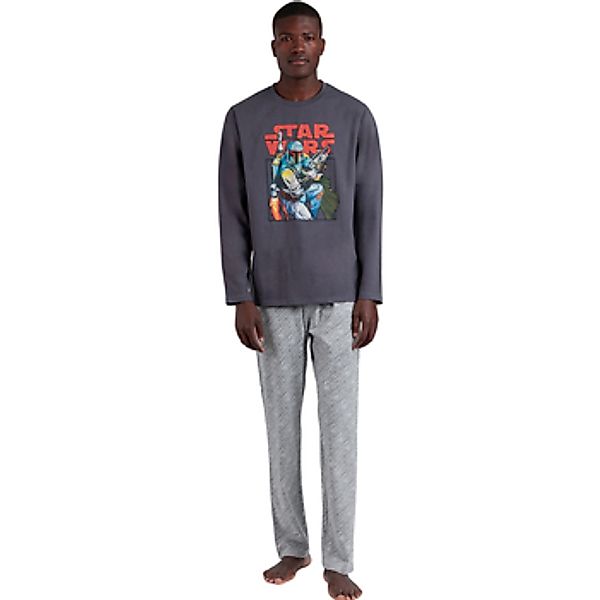 Admas  Kleider & Outfits Pyjama Hose Top Langarm Boba Fett Star Wars günstig online kaufen