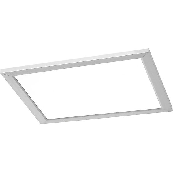 Trio LED-Deckenleuchte Phoenix Nickel matt 30 cm x 30 cm günstig online kaufen