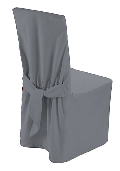 Stuhlhusse, grau, 45 x 94 cm, Cotton Panama (702-46) günstig online kaufen