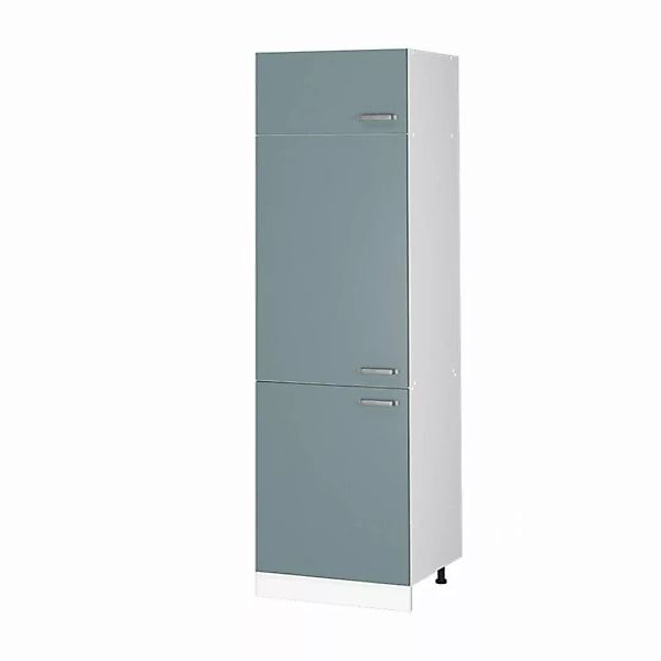 Vicco Schranksystem R-Line, Blau-Grau/Weiß, 60 cm mit Türen günstig online kaufen
