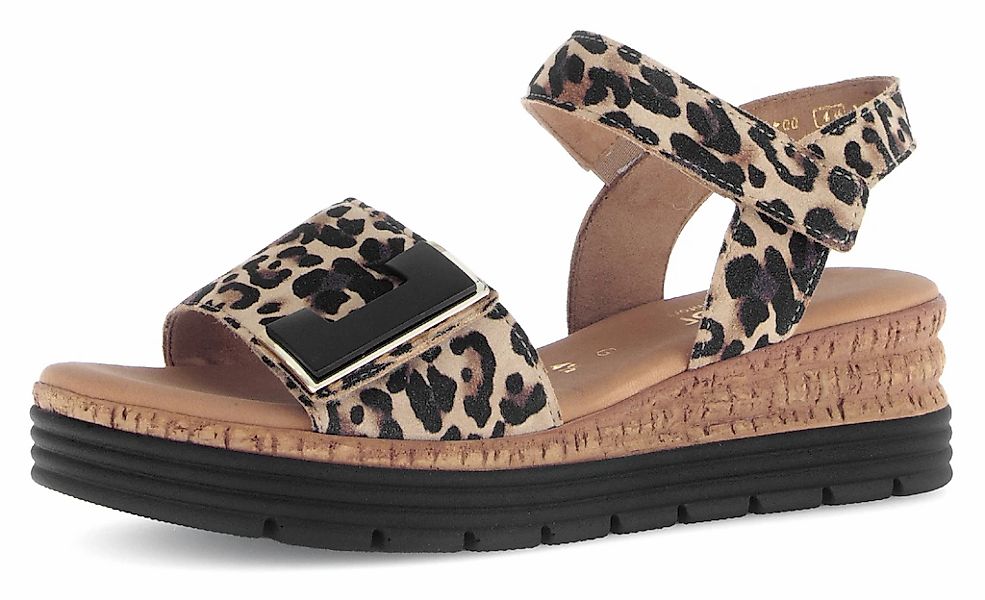 Gabor Comfort Keilsandalette "Gabor Comfort Sandalen Leder" günstig online kaufen