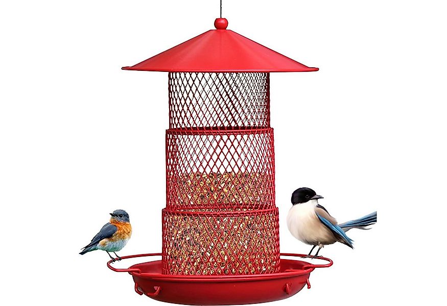 Refined Living Vogelhaus Vogelfutterhaus Aufhängen Eichhörnchen-vorgeschütz günstig online kaufen