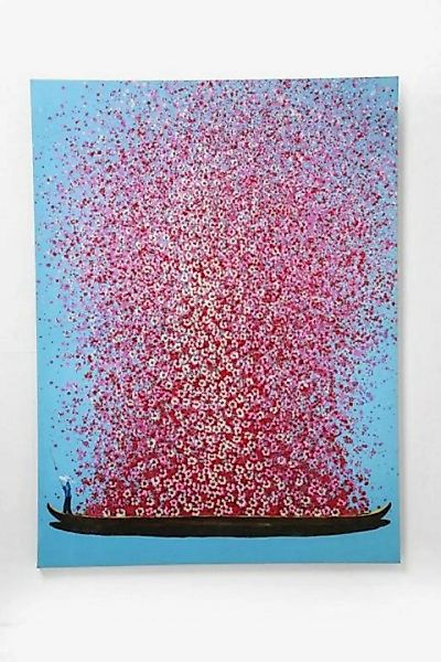 Touched Flower Boat - Bild 160x120 cm rosa blau günstig online kaufen