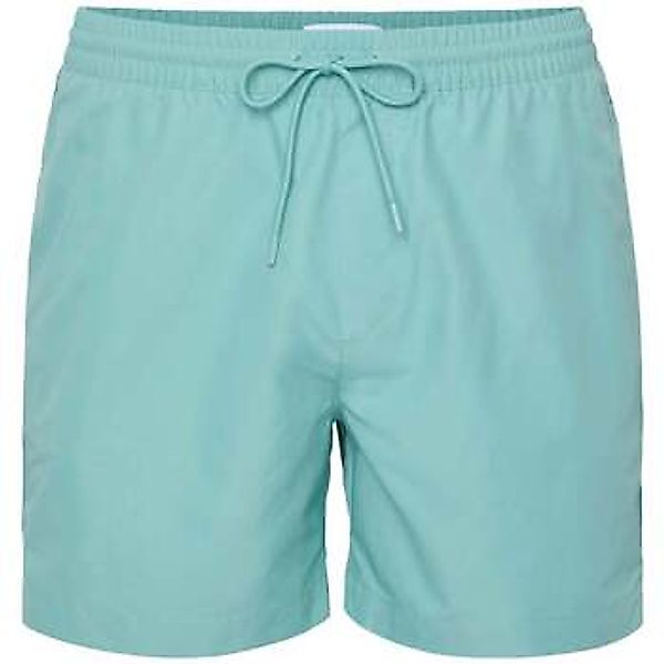 Calvin Klein Jeans  Badeshorts Tape Logo Swim Shorts Saltwater Aqua günstig online kaufen