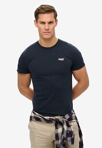 Superdry Rundhalsshirt "ESSENTIAL CONTRAST EMB TEE" günstig online kaufen