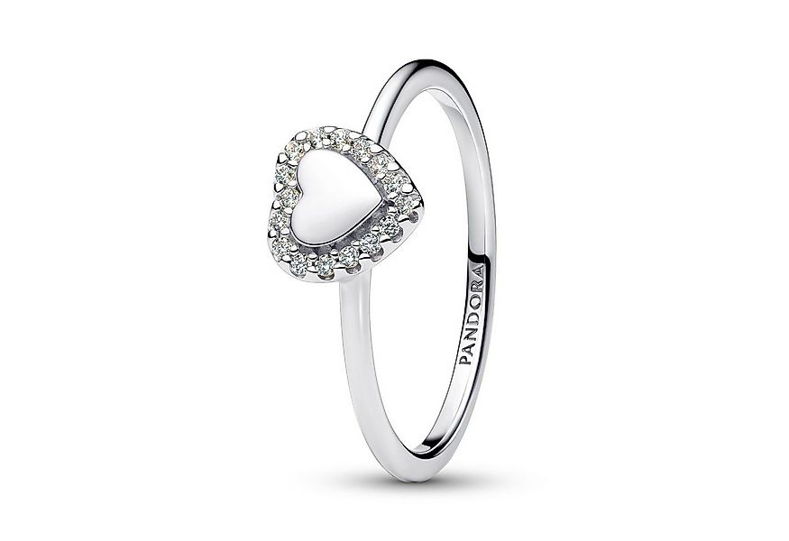 Pandora Silberring Damen-Ring Herz Silber günstig online kaufen