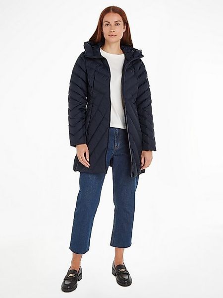 Tommy Hilfiger Steppmantel CHEVRON MW PADDED COAT mit mittelstarker Wattier günstig online kaufen