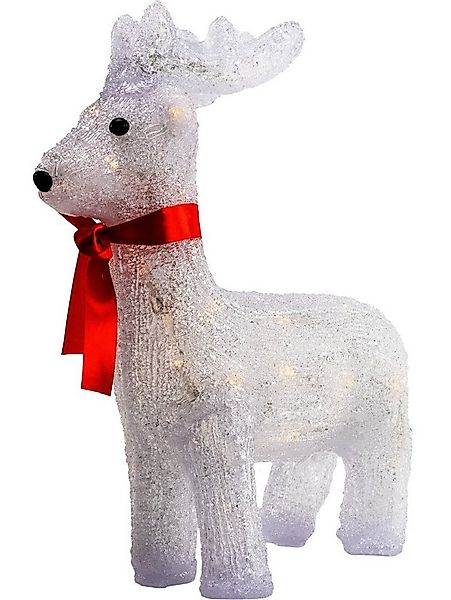Trend Line Dekofigur TrendLine LED Acrylfigur Rentier 35 x 30 cm günstig online kaufen