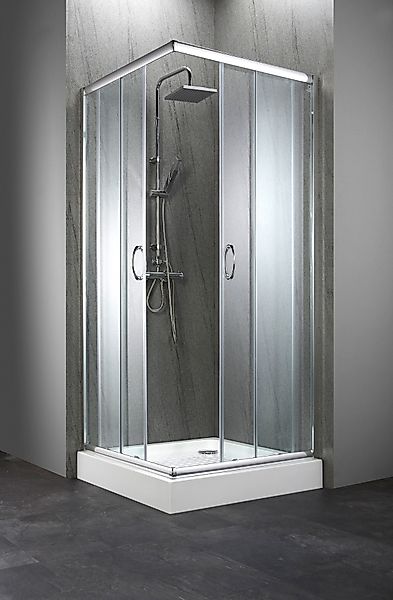 welltime Eckdusche Summer, BxT: 90x90 cm, günstig online kaufen