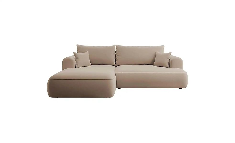 Ecksofa  Ovo ¦ braun ¦ Maße (cm): B: 260 H: 93 Polstermöbel > Sofas > Eckso günstig online kaufen