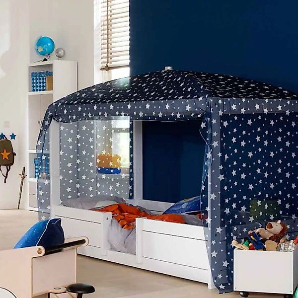LifeTime 4 Kinderbetten in 1 Himmel mit Deluxe Lattenrost günstig online kaufen