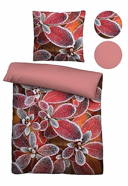 Biberna Wendebettwäsche "0346738" 2 Stk. tlg. wohlig warm + weich, pflegele günstig online kaufen