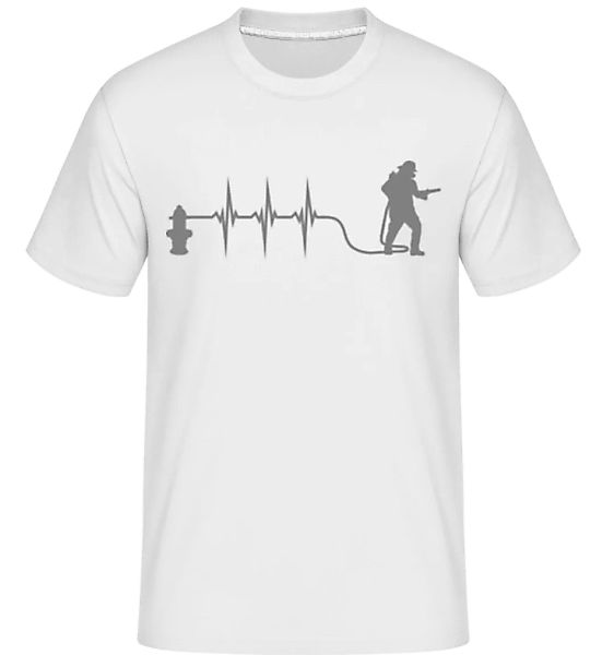 Feuerwehrmann Herzschlag · Shirtinator Männer T-Shirt günstig online kaufen