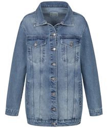 Rock Creek Jeansjacke Damen Jeansjacke Oversize günstig online kaufen