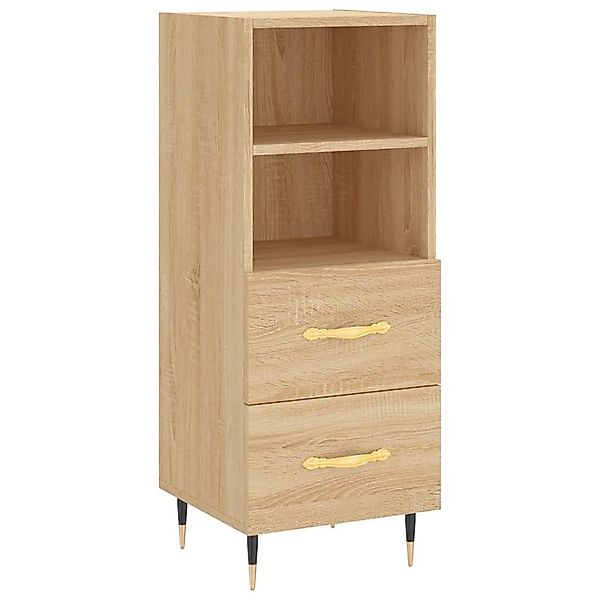 vidaXL Sideboard Sideboard Sonoma-Eiche 34,5x34x90 cm günstig online kaufen