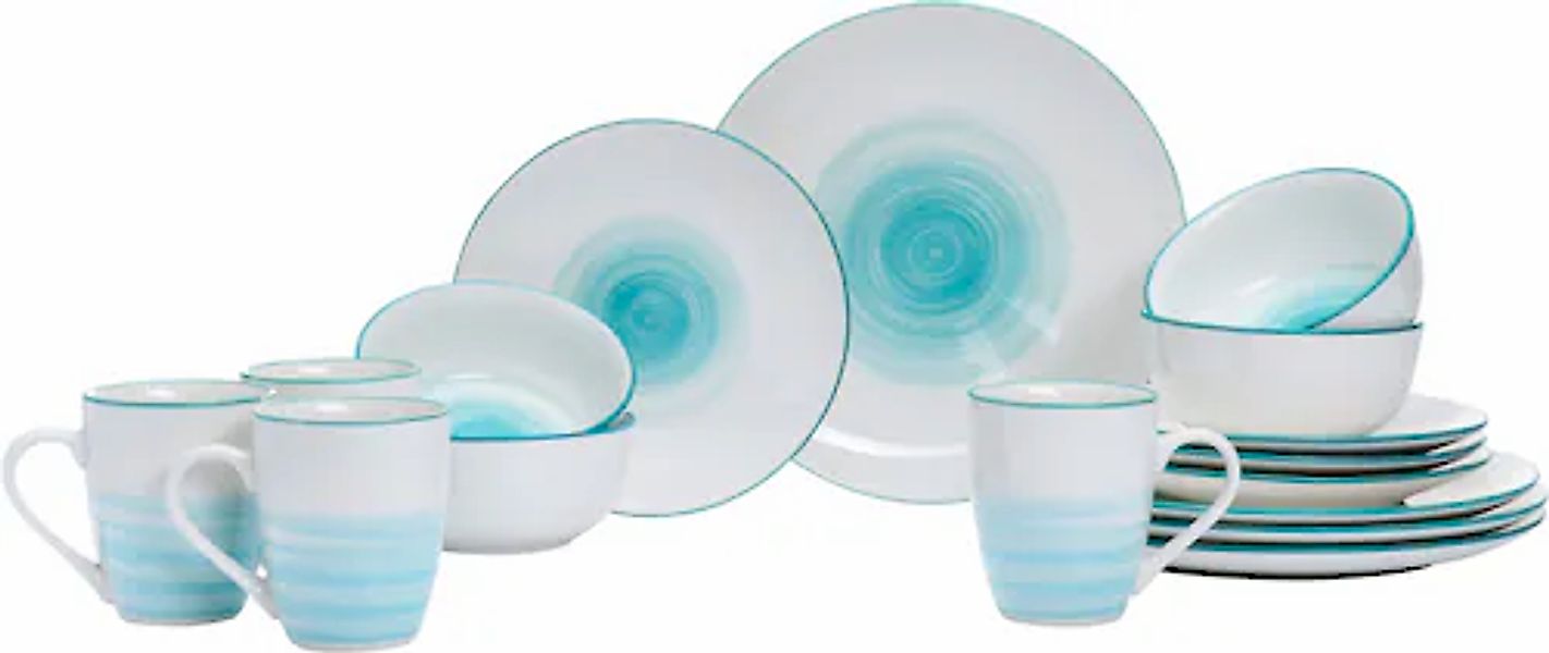 Ritzenhoff & Breker Kombiservice »Luna« Aquarell-Stil günstig online kaufen