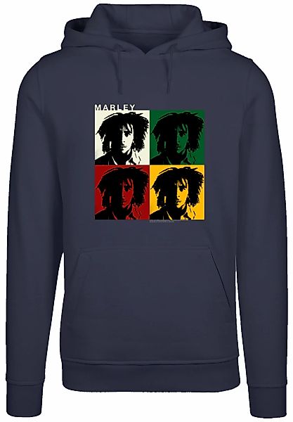 F4NT4STIC Kapuzenpullover "Bob Marley Reggae Music Colour Blocks", Premium günstig online kaufen