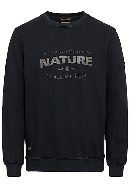 camel active Sweatshirt Sweatshirt mit Print günstig online kaufen