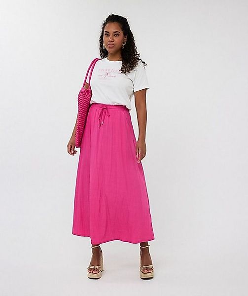 Esqualo Sommerrock Esqualo langer A-Linen-Rock Pink 40 günstig online kaufen