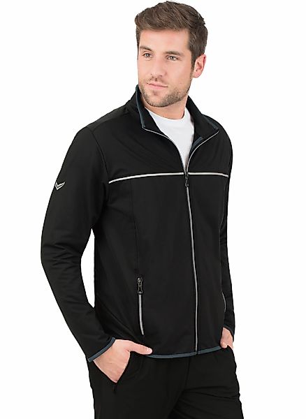 Trigema Trainingsjacke "TRIGEMA Praktische Sportjacke aus Microfaser" 1 Stk günstig online kaufen