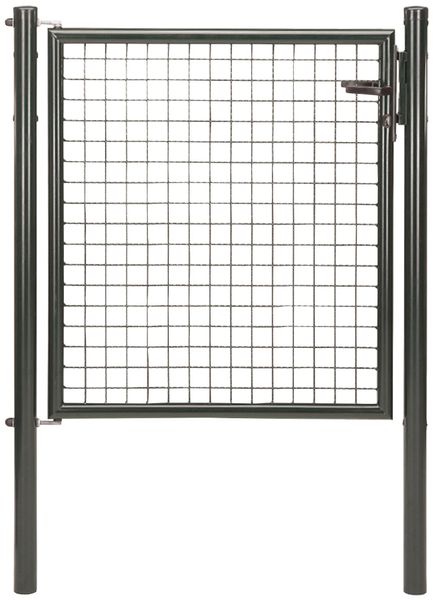 Einzeltor für Maschendraht- u. Fix-Clip Pro-Zaun Anthrazit-Met. 100 x 100 c günstig online kaufen