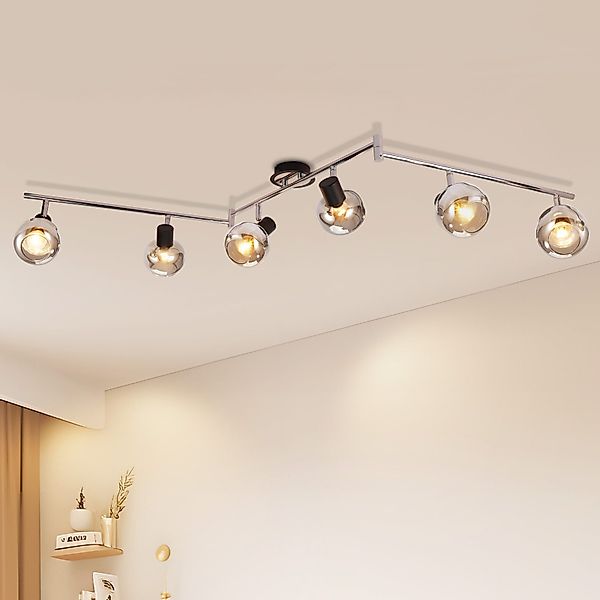 Nettlife Deckenstrahler Wohnzimmer 2/3/4/6 Flammig E14 günstig online kaufen