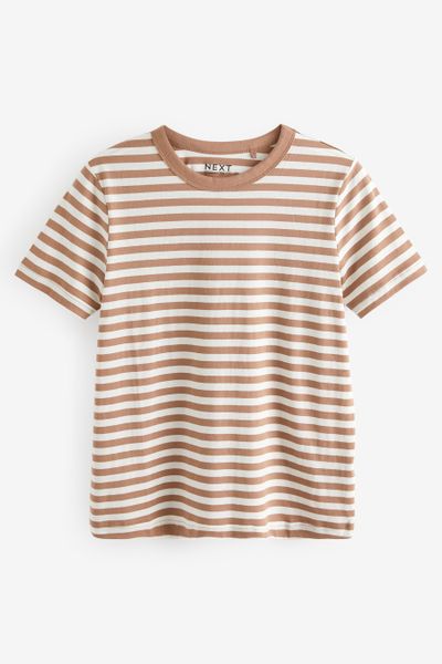 Next T-Shirt Essential Kurzarm-T-Shirt mit Rundhalsausschnitt günstig online kaufen