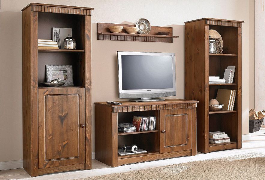 Clever-Moebel Bücherregal Bücherregal im Landhausstil Holzregal günstig online kaufen