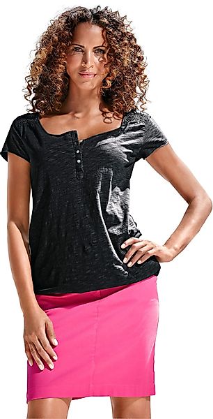 LINEA TESINI by heine Rundhalsshirt "Rundhals-Shirt", (1 tlg.) günstig online kaufen