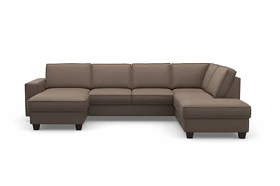 Home affaire Wohnlandschaft »County U-Form« wahlweise Ottomane links oder r günstig online kaufen