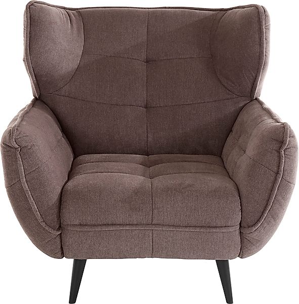 Leonique Sessel "Ariana", Stylischer Hochlehner bzw. Ohrensessel günstig online kaufen