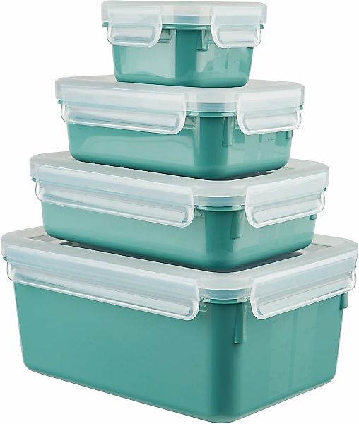 Emsa Frischhaltedose "Clip & Close Color Edition" Set, 4 Stk. tlg. 0,2/0,55 günstig online kaufen