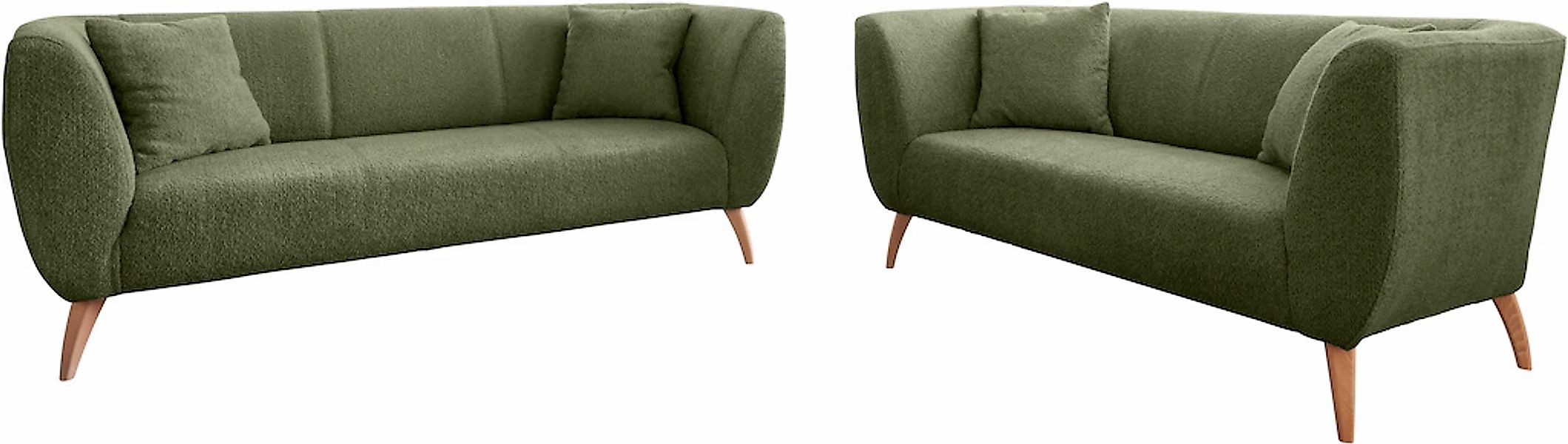 INOSIGN Polstergarnitur "Colori" Set, 3-Sitzer und 2-Sitzer, 2 Stk. tlg. au günstig online kaufen