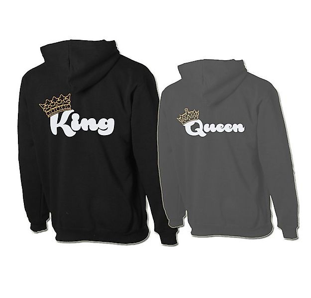 G-graphics Hoodie King & Queen (Partner- / Paar-Set, Einzelteile zum selbst günstig online kaufen