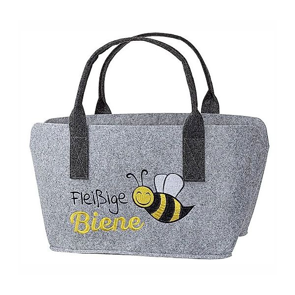 GILDE Einkaufskorb Filztasche "Fleißige Biene" Tragetasche, günstig online kaufen
