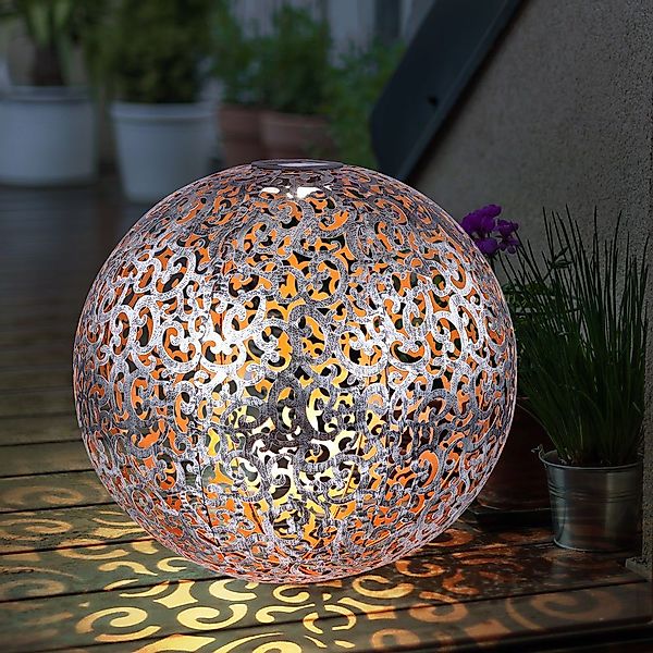 GLOBO LIGHTING LED Solarleuchte, LED-Leuchtmittel fest günstig online kaufen