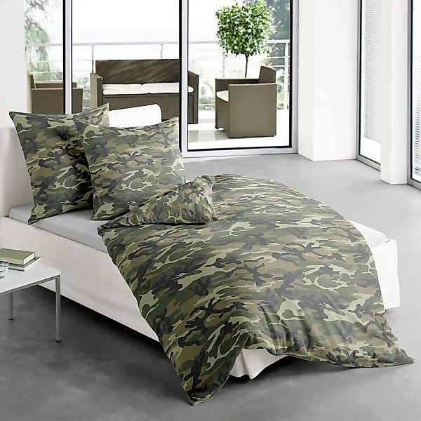 Traumschlaf Bettwäsche Camouflage günstig online kaufen